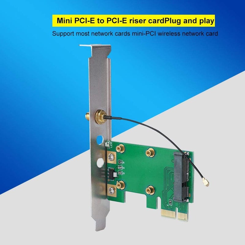 ZERONE PCIe Network Card Adapter - PCI Express to Mini PCI Express Converter for Laptops - Image 2